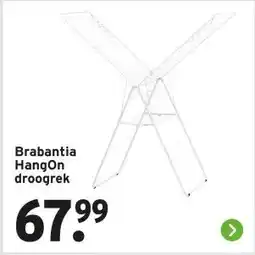 GAMMA Brabantia HangOn droogrek aanbieding