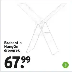 GAMMA Brabantia HangOn droogrek aanbieding