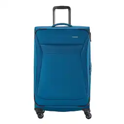 ANWB Travelite Chios 4 Wiel Trolley L petrol |97 L Blauw aanbieding