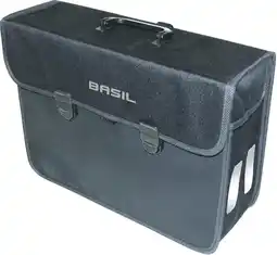 ANWB Basil Fietstas Malaga Xl 17 Liter Zwart aanbieding