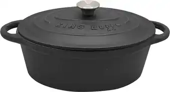 Bol.com Kinghoff 1477 Braadpan - 45L - Gietijzeren - alle warmtebronnen aanbieding