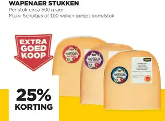 Jumbo Wapenaer Stukken 500g aanbieding