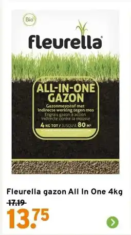 GAMMA Fleurella gazon All In One 4kg aanbieding