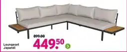 GAMMA Loungeset Japandi aanbieding