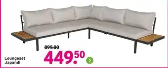 GAMMA Loungeset Japandi aanbieding