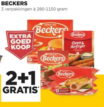 Jumbo Beckers 3*280g-1.15kg aanbieding