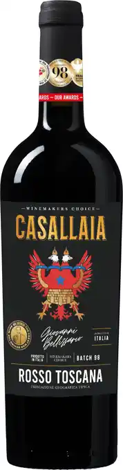 Wijnvoordeel Casallaia Toscana Rosso aanbieding