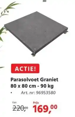HANOS Parasolvoet Graniet aanbieding