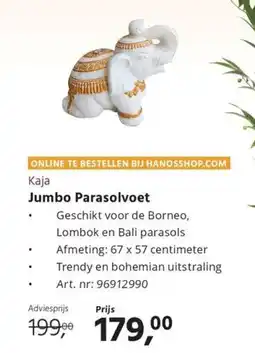 HANOS Jumbo Parasolvoet aanbieding