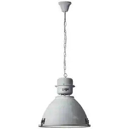 Praxis Brilliant hanglamp Kiki grijs ⌀48cm E27 aanbieding