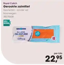 HANOS Royal Catch Gerookte zalmfilet aanbieding