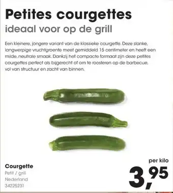 HANOS Courgette aanbieding