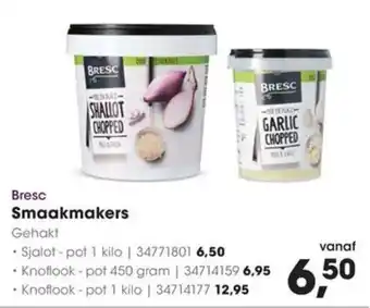 HANOS Bresc Smaakmakers aanbieding