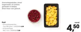HANOS Fruit Granaatappelpitten aanbieding