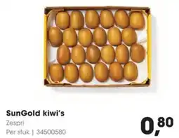 HANOS SunGold kiwi's aanbieding