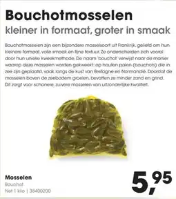 HANOS Mosselen aanbieding