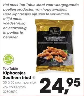 HANOS Top Table Kiphaasjes Southern fried aanbieding