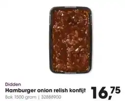 HANOS Hamburger onion relish konfijt aanbieding