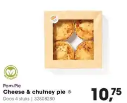 HANOS Cheese & chutney pie aanbieding