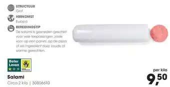 HANOS Salami aanbieding