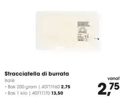 HANOS Stracciatella di burrata Italië aanbieding