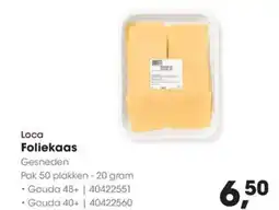 HANOS Loca Foliekaas Gesneden aanbieding