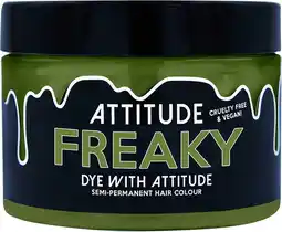 Bol.com Attitude Hair Dye - Freaky Olive Semi permanente haarverf - Olijfgroen aanbieding