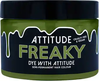 Bol.com Attitude Hair Dye - Freaky Olive Semi permanente haarverf - Olijfgroen aanbieding