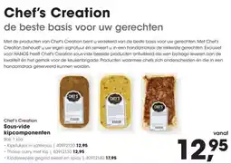 HANOS Chef's Creation Sous vide kipcomponenten aanbieding
