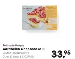 HANOS Aardbeien Cheesecake aanbieding
