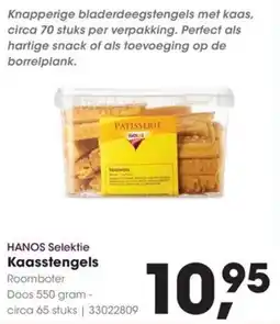 HANOS HANOS Selektie Kaasstengels aanbieding