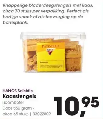 HANOS HANOS Selektie Kaasstengels aanbieding