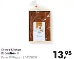 HANOS Kinny's Kitchen Blondies aanbieding