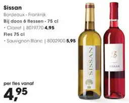 HANOS Sissan Bordeaux aanbieding