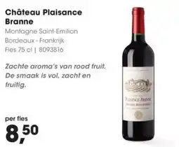 HANOS Château Plaisance Branne aanbieding