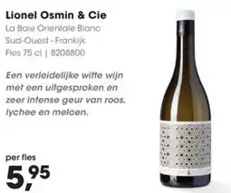 HANOS Lionel Osmin & Cie La Baie Orientale Blanc Sud-Ouest aanbieding