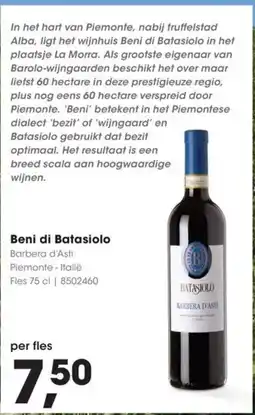 HANOS Beni di Batasiolo Barbera d'Asti Piemonte aanbieding