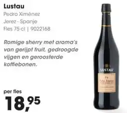 HANOS Lustau Pedro Ximénez Jerez aanbieding