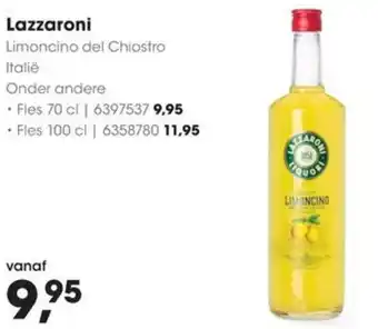HANOS Lazzaroni Limoncino del Chiostro aanbieding