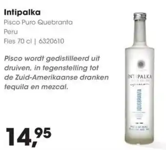 HANOS Intipalka Pisco Puro Quebranta Peru aanbieding