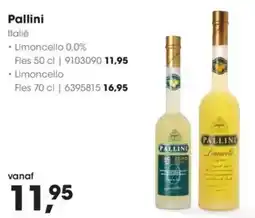 HANOS Pallini aanbieding