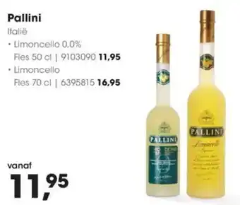 HANOS Pallini aanbieding
