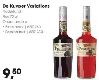 HANOS De Kuyper Variations Nederland aanbieding