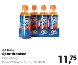 HANOS Sportdranken High energy aanbieding