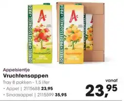 HANOS Appelsientje Vruchtensappen aanbieding