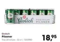 HANOS Grolsch Pilsener aanbieding