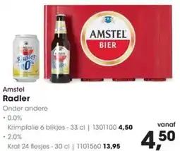 HANOS Amstel Radler aanbieding