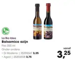 HANOS La Bio Idea Balsamico azijn aanbieding