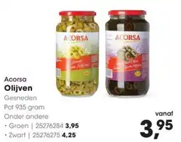 HANOS Acorsa Olijven Gesneden aanbieding