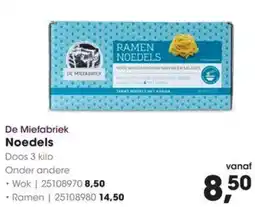 HANOS De Miefabriek Noedels aanbieding